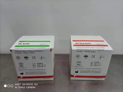 Clia Tosoh Aia-360 Réactif Dil Wash Buffer Aiapack pour système d'immunodosage